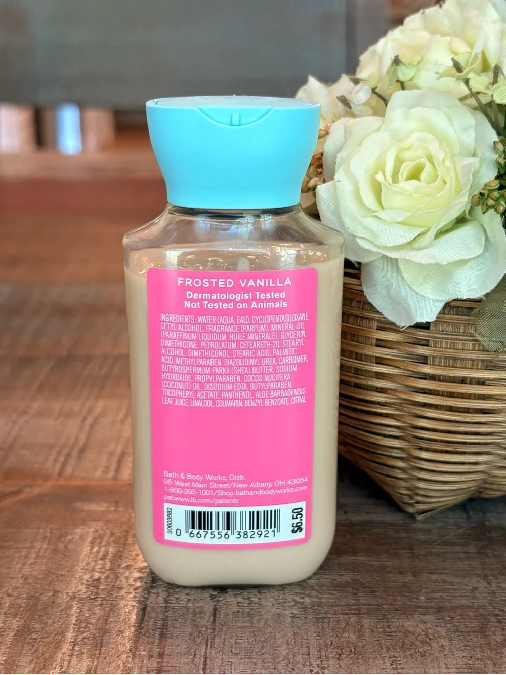NEW Bath & Body Works HAPPY BIRTHDAY Travel Body Lotion in FROSTED VANILLA!
